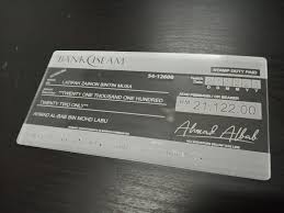 Withdrawal may be made through the cheques / atm card supplied by the bank. Mockup Cheque Bank Mglc Laser Cut Engraving Services Facebook