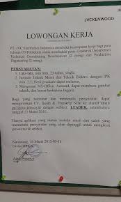 Merek dagang mereka ditulis dengan alfabet latin. Lowongan Kerja Pt Jvc Elektronik Indonesia Surya Cipta Karawang Keluaran Togel Online Tercepat Hari Ini