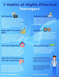 How To Become A Highly Effective Student 7 Key Habits Infographic 7 Habits Leadership Classes Educational Infographic