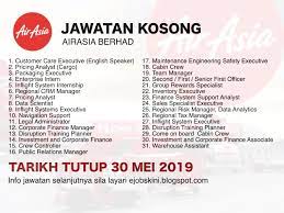 There is only one option we offer for this route Jawatan Kosong Airasia Berhad Tarikh Tutup 30 Mei 2019