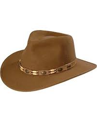 Scala Mens Tracker Wool Outback Hat Pecan Large For More Information Visit Image Link Felt Cowboy Hats Outback Hat Mens Hats Fashion