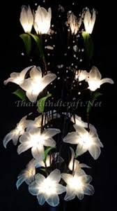 Artificial Flower Lights Led Flower Branch Lights White Flower Lights Lily Flower Lights In 2020 White Lily Flower Flower Lights Flower Branch