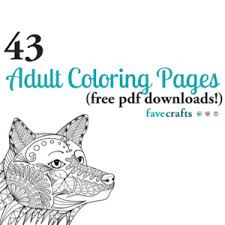 They're so cute and cuddly and fun. 43 Printable Adult Coloring Pages Pdf Downloads Favecrafts Com