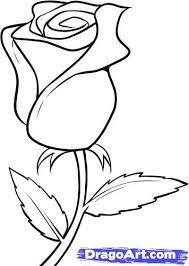 Resultado De Imagem Para Stained Glass Butterfly Rose Drawing Simple Roses Drawing Flower Drawing