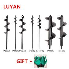 Xtremepowerus roto digger 9 in. Buy Online Garden Auger Spiral Drill Bit Flower Planter Bulb Shaft Auger Yard Gardening Earth Drill Planting Hole Digger Tool Alitools
