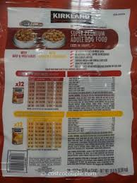 dog food kirkland dog food price