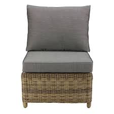 Gartensessel Aus Grau Lackiertem Geflochtenem Kunstharz Mit Grauen Kissen St Raphael Jetzt Bestellen Unter Https Moebe Gartenstuhle Gartenmobel Outdoor Sofa