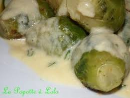 Choux De Bruxelles Et Pommes De Terre Sauce Moutarde Au Thermomix La Popotte A Lolo Choux De Bruxelles Choux Sauce Moutarde