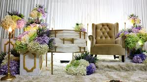 Pelamin Berendoi Cantik Majlis Akikah Aali Hasil Izzahbridalhouse Muar Johor Dhia Vivadea