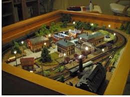 19 Brilliant Ways To Hack Ikea Furniture Ikea Coffee Table Model Trains Model Train Table