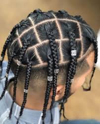 This is a popular style which balances the masculine and feminine styles. The Coolest Box Braid Hairstyles For Men