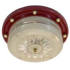 With styles ranging from extremely rustic to fairly sleek and modern, there's a nautical flush. 1940s Flush Mount Nautical Theme Ceiling Lamp By Lightoier At 1stdibs
