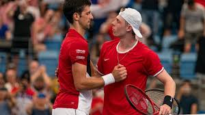 The flashy young canadian has made great strides with his game over. Novak Djokovic Zeigt Klasse Lobt Denis Shapovalov Nach Dem Sieg Im Atp Cup