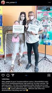 Sejak berkahwin dengan datuk paduka kaiser gurmeet harden pada 2014, pemilik nama penuh, ainur syakina binti azman ini menjalani gaya hidup yang agak mewah dan sering dipaparkan melalui. Eina Azman Apologises After Cutting Queues To Get Vaccinated Laptrinhx News