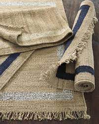 Grey jute border rug area natural rug large boho rug eco friendly sustainable diameter vintage custom size yoga bohemian rug. Jute Navy And Gray Border Rug