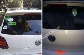 Sticker p letaknya di sebelah kiri kereta depan dan belakang. Cara Tampal Sticker P Kereta Shiranase