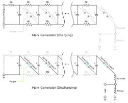 It uses flash circuits from disposable cameras to power the coil. Marx Generator Wikipedia