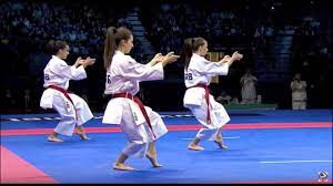Tokyo 2020 karate day 2: Karate Female Team Kata Bronze Medal Serbia Vs Italy Wkf World Championships Belgrade 2010 1 2 Youtube