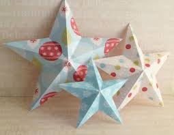 Making Christmas Decorations Easy 3d Stars Baubles And More