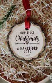 Excited To Share The Latest Addition To My Etsy Shop Our First Home Personali Wooden Christmas Ornaments Christmas Ornaments Homemade Diy Christmas Ornaments