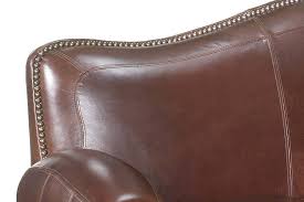 For something a little different, have you ever considered a camel back sofa? Jonathan Leather Camelback Sofa With Nail Trim Club Furniture
