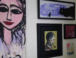 Gallery Wall in the bedroom...