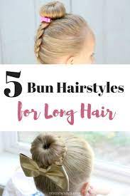 Cute Bun Hairstyles For Girls Our Top 5 Picks For School Or Play Cute Bun Hairstyles Bun Hairstyles Cute Buns