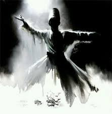 I Don T Know Where I End And You Begin Rumi Dance Paintings Islamic Paintings Islamic Art