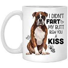 Amazon Com Boxer Dog Gifts Boxer Mug I Didnt Fart My