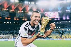 10 stunning sports photos of the week! Greats Of The Game Lukas Podolski 2014 Lukas Podolski Pictured With