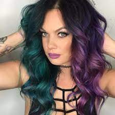 42 Fresh Ombre Hair Purple Color Ideas Hairstyles Magazine Edgy Hair Color Purple Ombre Hair Cool Hair Color