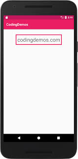 How an animation behaves when it reaches the end of the animation. Android Border Draw Android Textview Border Coding Demos