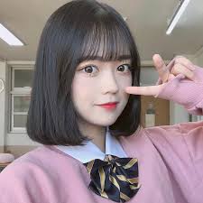 Of all the layered brownie wigs accessible on amazon, this accurate animal beard adaptation by yviann is a fan favorite. Air Bangs Short Straight Hair Bobo Girls Short Hair Pear Buckle Shopee Malaysia