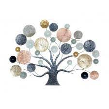 Décoré avec des motifs celtiques. Decoration Murale Arbre De Vie Xl Multicolore L 113 Cm