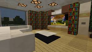 Pinky interior for minecraft house. Smart Modern House Minecraft Pe Maps
