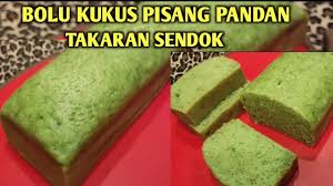 Siapkan 2 sdm gula pasir. Bolu Kukus Pisang Pandan Takaran Sendok Youtube