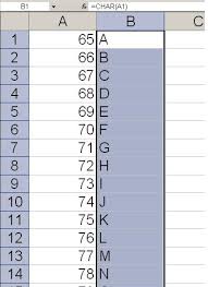 It is one of the methods of collation. Using Excel S Fill Handle To Create An Alphabetic List Techrepublic