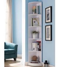 Display your favorite home accents or keep your media collection tidy with corner shelving that works in the space you're stressing over. Kenneth Corner Bookcase In 2020 Corner Display Cabinet Corner Bookcase Corner Display