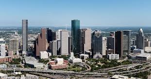 All on interstate 45, it's a straight shot between the two cities. Greater Houston Wikipedia