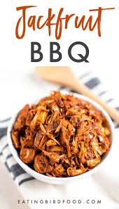 How To Make Bbq Jackfruit Eating Bird Food Recipe Vegetarian Bbq Bbq Jackfruit Bbq Recipes