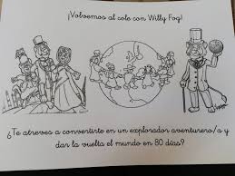 Willy Fog Para Colorear