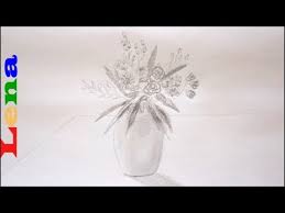 Vase Zeichnen Blumen Malen How To Draw A Vase With Flowers Kak Narisovat Vazu S Cvetami Youtube