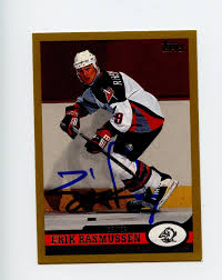 ERIK RASMUSSEN SABRES AUTOGRAPH AUTO 99-00 TOPPS #64 *70177