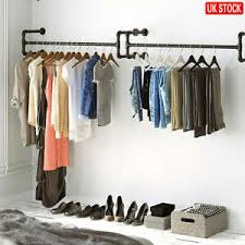 Easy to use and convenient for your daily life. Wall Mounted Clothes Rail In Retail Shop Displays For Sale Ebay