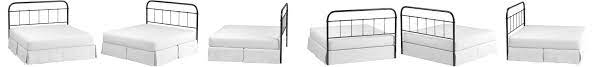 Amazon.com - Modway Serena Rustic Farmhouse Style Steel Metal Full  Headboard Size in Brown,