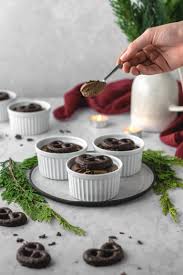 Lebkuchen Mousse Au Chocolat Lebensmittel Essen Dessert Weihnachten Mousse