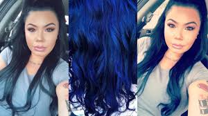 Popular black hair extension ombre of good quality and at affordable prices you can buy on aliexpress. Black To Blue Ombre Hair Youtube