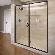 Basco Infinity 47 X 72 13 Pivot Framed Shower Door Frameless Shower Doors Framed Shower Door Shower Doors