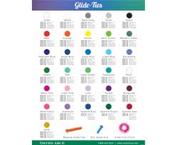 Glide Ties Color Id Chart