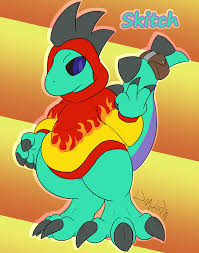 Skitch the leezpunk ignis by Sear_The_Veemon -- Fur Affinity [dot] net